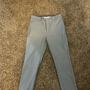 Calvin Klein Men's Light Gray Trousers
